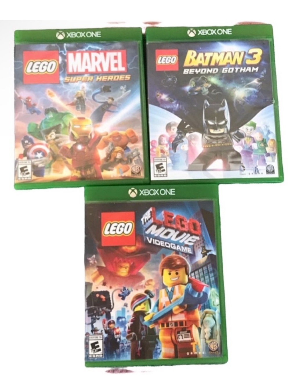 Xbox One Lego Collection Video Game The Lego Movie Batman 3 & Marvel Super Hero